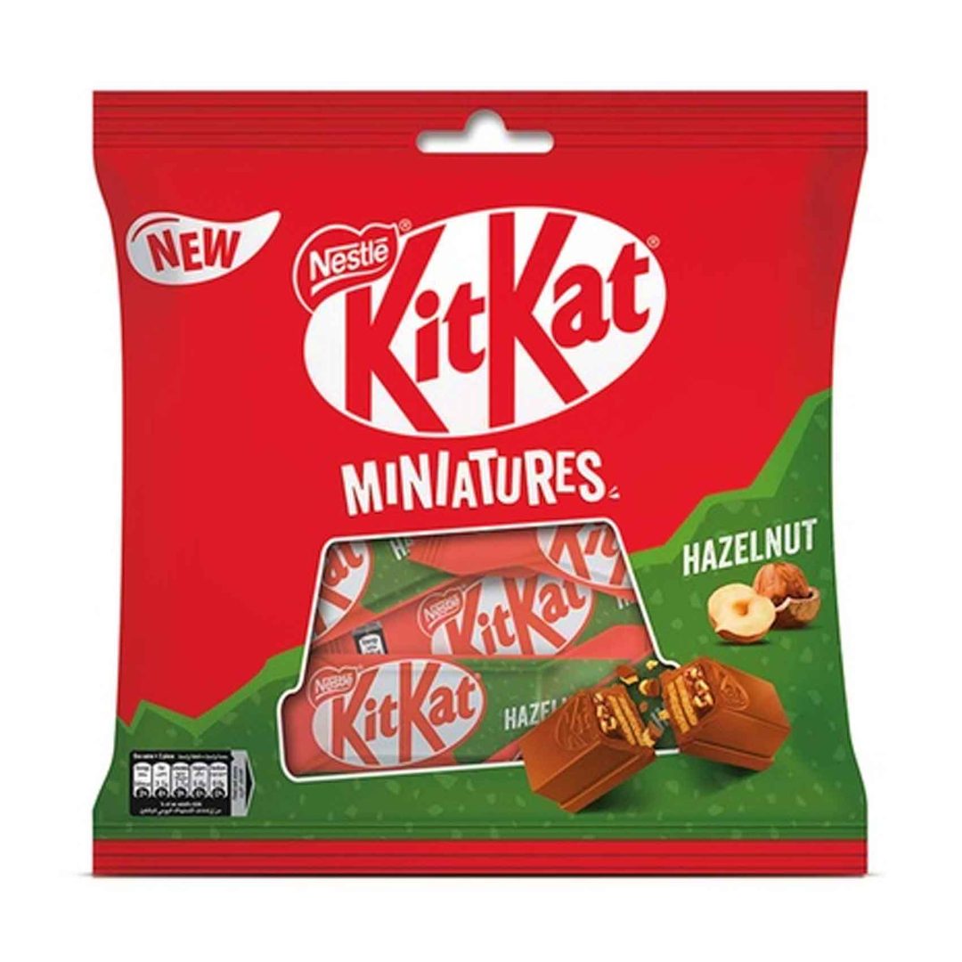 KITKAT MINIATURES HAZELNUT 107G
